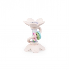 GiliGums, Grzechotka Kwiatki - pastelowa