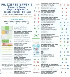 Pojezierze Iławskie, 1:50 000 - Mapa turystyczna (1606-2020) - Opracowanie zbiorowe