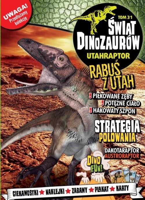 Świat Dinozaurów 31 UTAHRAPTOR
