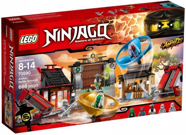 Ninjago Plac bitewny airjitzu (70590)