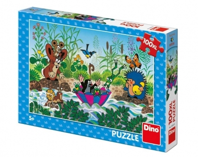 Puzzle XL 100 Krecik i parasol
