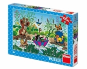 Puzzle XL 100 Krecik i parasol