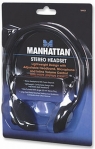 Słuchawki stereo z mikrofonem MANHATTAN