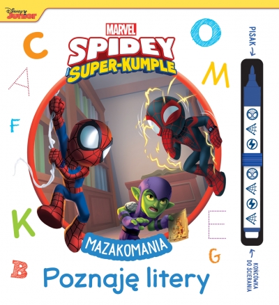 Mazakomania. Poznaję litery. Marvel Spidey i Super-kumple