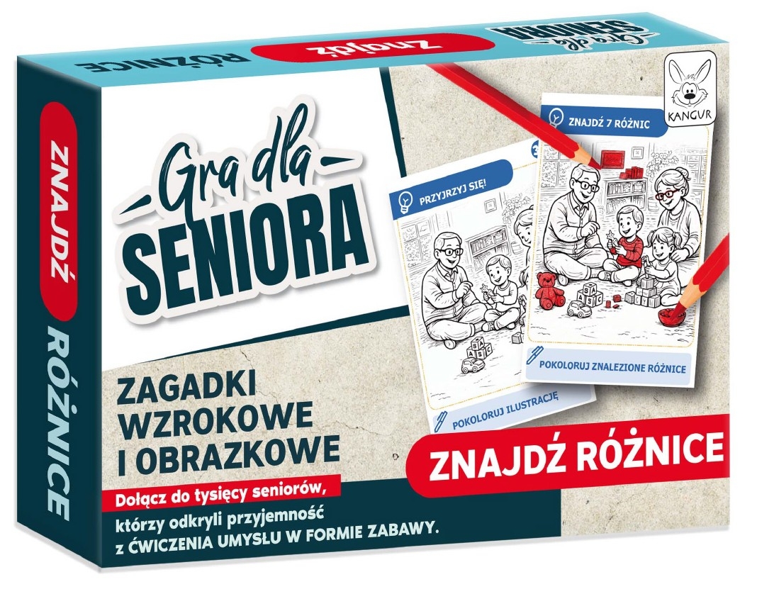 Gra dla Seniora. Znajdź Różnice