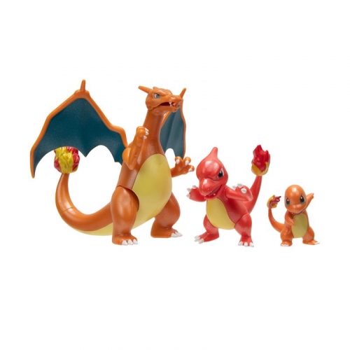 Pokemon Select Evolution Multipack - Charmander, Charmeleon, Charizard, Figurka