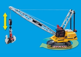 Playmobil City Action: Koparka linowa z elementem konstrukcyjnymi (70442)