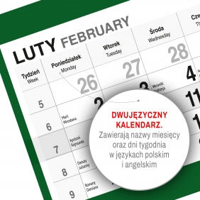 Kalendarz 2026 Trójdzielny - Góry