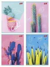 Zeszyt A4/60K kratka Cacti (10szt)