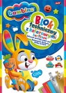 PACZKA Blok techniczny z kolorowymi kartkami A4 10k BAMBINO STANDARD (złota i
