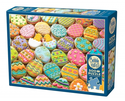 <img src='https://webimage.pl/pics/430/0/d625012450430.jpg' style='height:440px' /> Puzzle 500 Wielkanocne ciasteczka 113140