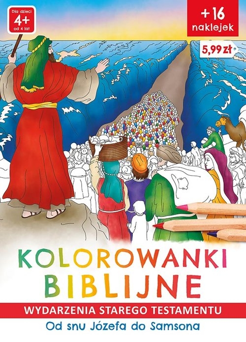 Kolorowanki biblijne Stary Testament Od snu Józefa do Samsona