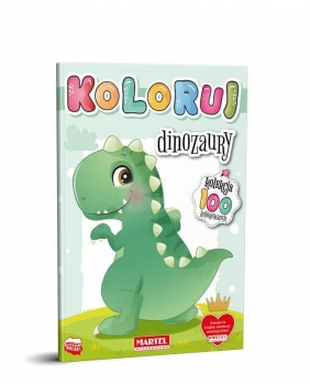 Koloruj - Dinozaury - Praca zbiorowa