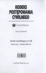 Kodeks Postępowania Cywilnego Zestaw nowelizujący nr 120 Jacek Gudowski