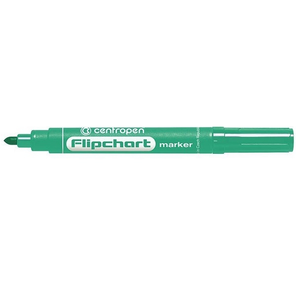 Marker Centropen Flipchart 8550 - zielony (0000132)