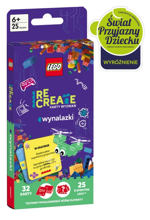 LEGO® Recreate. Karty Wyzwań. Wynalazki