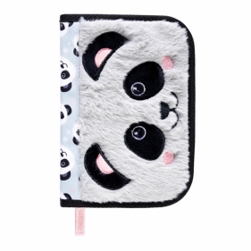 Piórnik dwuklapkowy bez wyposażenia Bambino - Panda