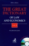 The great dictionary of law and economic vol.2 with CD