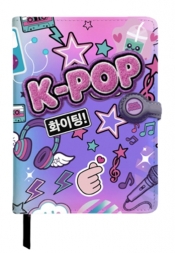 Coolpack, Notes A5 z magnetycznym zapięciem - K-Pop Rainbow