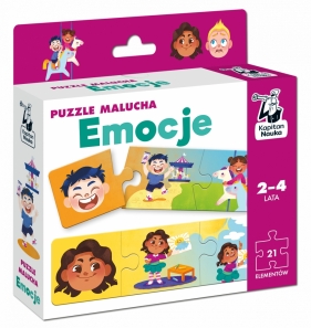 Emocje. Puzzle malucha