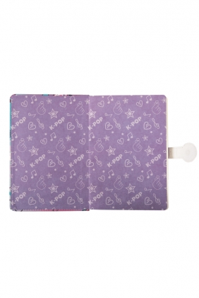 Coolpack, Notes A5 z magnetycznym zapięciem - K-Pop Rainbow