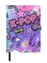 Coolpack, Notes A5 z magnetycznym zapięciem - K-Pop Rainbow