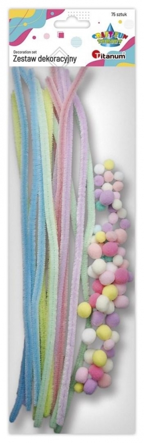 Zestaw: druciki 30cm x15szt 75szt