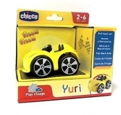 Autko Mini turbo touch Yuri- żółty