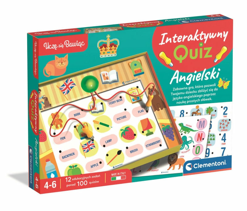 Uczę się bawiąc. Interaktywny quiz Angielski (50943)