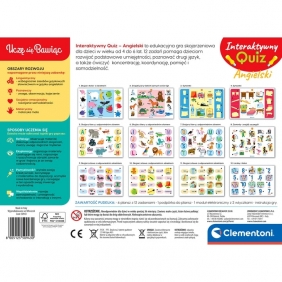 Uczę się bawiąc. Interaktywny quiz - Angielski (50943)