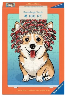 Ravensburger, Puzzle Mini 100: Corgyceps (12002043)