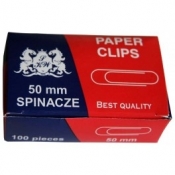 Spinacz okrągły 50mm opakowanie 100 szt.