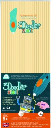 3Doodler wkład jednokolorowy Beżowy