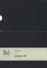 Notatnik B6 Paper-oh Buco Black gładki