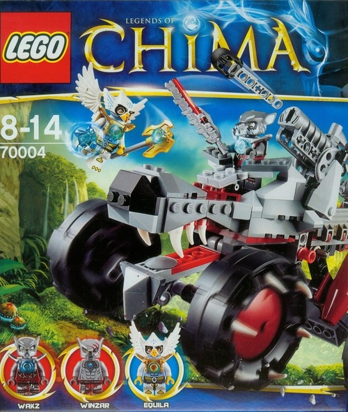 Lego Legends of Chima Wilczy pojazd Wakza (70004)