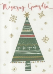 Karnet B6 Boże Narodzenie - Choinka