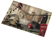 London koperta na napę z nadrukiem A4 pp