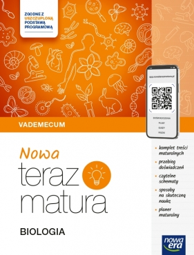 Nowa Teraz matura. Biologia. Vademecum. Zakres rozszerzony. 2024/2025 - Opracowanie zbiorowe