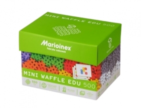 Klocki konstrukcyjne Mini Waffle EDU 500 z kartami (902431)