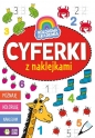Kolorowa Akademia. Cyferki z naklejkami - Opracowanie zbiorowe