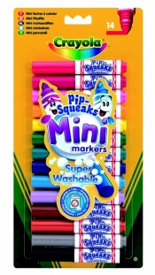 Markery Crayola spieralne mini 14 sztuk (8343)