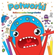 Potworki Kolorowanka Bazgrolanka