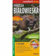 Puszcza Białowieska, 1:50 000 - mapa turystyczna