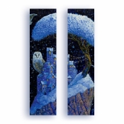 Zakładka kartonowa - Cicha Noc