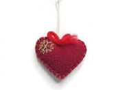 Zawieszka pluszowa serce