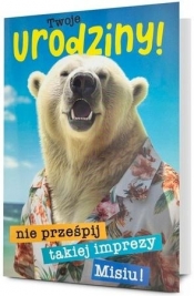 Karnet B6 Urodziny