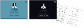 Zeszyt do nut A5/16k Academy Hybrid