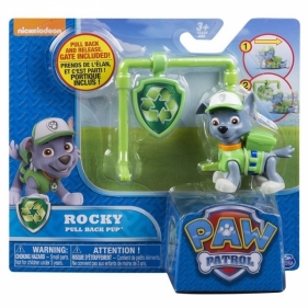 PSI PATROL Figurka akcji z odznaką, Rocky (6022626/20081835)