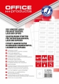 Etykiety Office Products 210x297mm białe 100 ark.