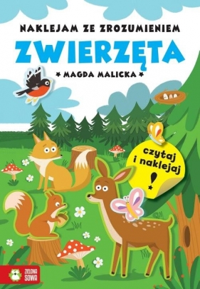 Naklejam ze zrozumieniem. Zwierzęta - Magda Malicka